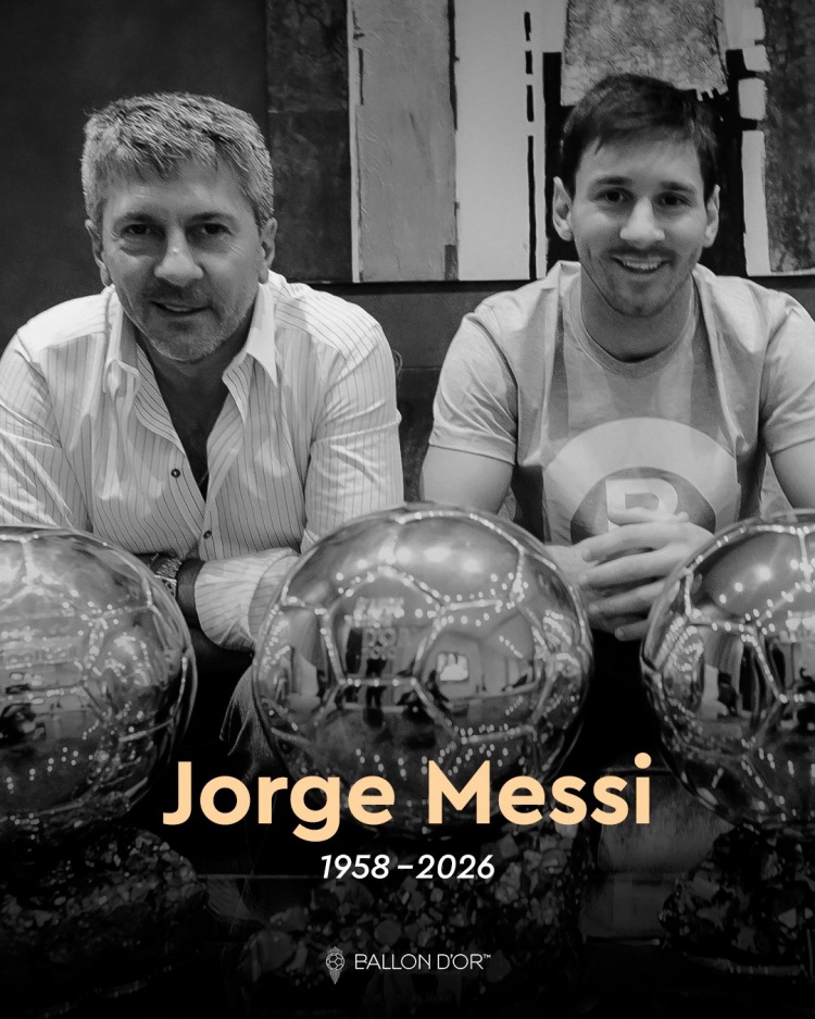 金球奖官方悼念梅西父亲：向梅西及其家人致以深切哀悼?️