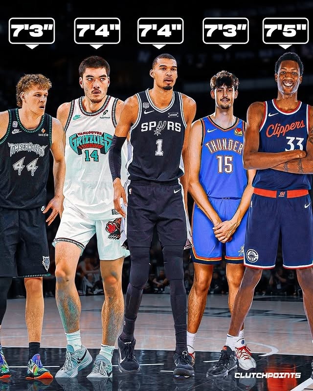 巨人时代回归？美媒：文班带动NBA重新重视身高与尺寸